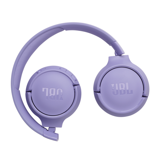 JBL Tune 520BT - Purple - Wireless on-ear headphones - Detailshot 1